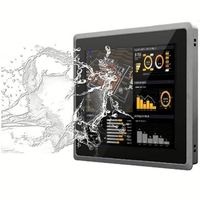 Tablette industrielle 10 pouces personnalisée pour l'automatisation, moniteur LCD, machine CNC, profil en aluminium, PC tout-en-un de bureau, stock futur