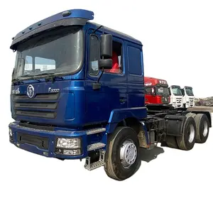 התאמה אישית שנייה 380hp shacman טרקטור משאית 6 x4 בשימוש טרקטור