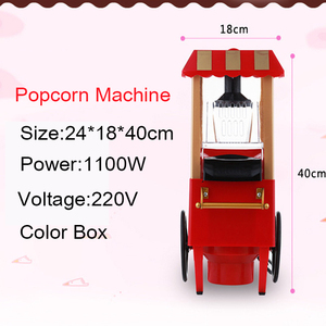 آلة صنع الفشار بالهواء الساخن السريع، بشعار حسب الطلب، 110 فولت 220 فولت، ماكينة فشار أوتوماتيكية بالهواء الساخن صغيرة للاستخدام المنزلي ومحمولة - Product Image 3