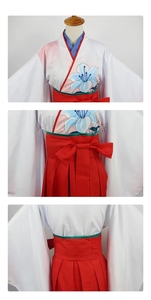 Nueva llegada Comic <span class=keywords><strong>Con</strong></span> Cosplay disfraz Anime Comic Compulsive Gambler Kakegurui Yuriko Nishinotouin <span class=keywords><strong>Kimono</strong></span> traje vestido conjunto - Product Image 6