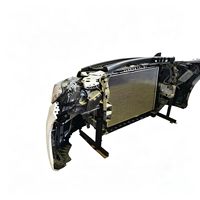 Ensemble de pare-chocs avant complet avec calandre et phares pour Mercedes Benz Classe C W205 Facelift, référence OE A2058802505, d'occasion.