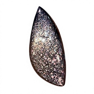 100% Naturel Multicolore Scintillant Iolite Effet Sang Cabochon Pierre de Soleil Bijoux en Gros Flocons Arc-en-ciel Opale Cristal Formes Fantaisie - Product Image 1
