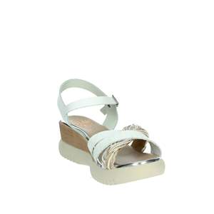 Sandales compensées pour femmes 7043 en cuir marron, plateforme, chaussures d'été - Product Image 5