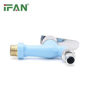 Grifos de agua de muestra <span class=keywords><strong>gratis</strong></span> IFAN, cuerpo azul de plástico, grifos de agua de 1/2 pulgadas, grifo de agua de plástico de acero inoxidable - Product Image 5