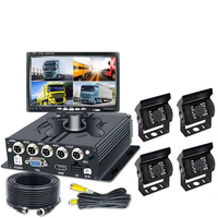 4G GPS WiFi Camion MDVR Caméra AHD 1080P Vision Nocturne Étanche Véhicule DVR Support Carte SD HDD pour la Gestion de Flotte