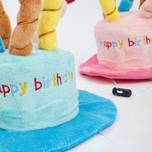 Toy Cute <b>Hat</b> With Plush Toy, Fun Pet Birthday Gift and New Year Party Favor <b>for</b> Promotional Use - Product Image 3