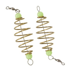 Carp <strong>Fishing</strong> Tackle Stainless Steel <strong>Feeder</strong> Brass Olive Spring Nesting Device Inline Hanging Spring Lure Bait <strong>for</strong> Carp Species - Product Image 6