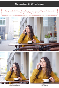 Offre Spéciale HD <span class=keywords><strong>2x</strong></span> téléobjectif Portrait professionnel téléphone Mobile appareil photo téléobjectif pour <span class=keywords><strong>iPhone</strong></span> Samsung Android Smartphone - Product Image 4