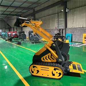 스키드 스티어 디젤 500 kg 스키드 스티어 멀처 부착물에 미니 스탠드 무료 배송 - Product Image 2