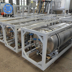 Almacenamiento criogénico Sefic Dewar <span class=keywords><strong>Lox</strong></span>, Lin, Lar, Lng, Lco2 Liquid Dewar Tank - Product Image 6