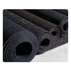 Rollo de suelo de goma resistente, superficie resistente a la intemperie para espacios industriales y minoristas - Product Image 1