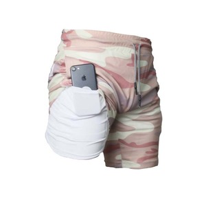 KWO Slim Blank Quick Dry OEM Logo Running Elastic Waist Mesh Summer Custom Pants <b>Men</b> 5 Inch Wholesale Gym <b>Shorts</b> For Basketball - Product Image 4