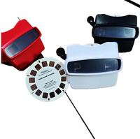 Jouet de visionneuse de bobine stéréo 3D en plastique pour cadeau de Noël des enfants de maître de la vue 3D personnalisé