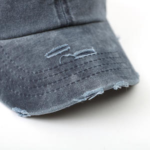 Chapeau en tissu de maille pour femmes européennes américaines Casquette en filet délavé Queue de cheval Style de caractère Été-Applicable Disponible <span class=keywords><strong>AliExpress</strong></span> - Product Image 3