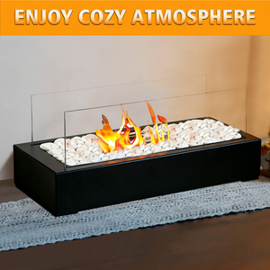 Muebles de Jardín para Patio con <span class=keywords><strong>Chimenea</strong></span> Exterior y Parrilla con <span class=keywords><strong>Mesa</strong></span>, con Sistema de Atomización de Alcohol - Product Image 2