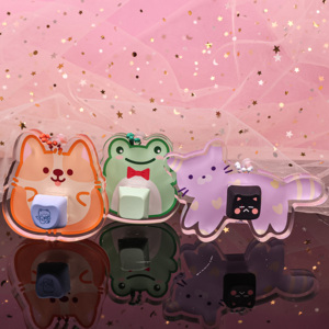 Portachiavi a Forma di Tastiera, Portachiavi in Acrilico con Tasto Personalizzato, Giocattolo Antistress, Switch per Tastiera Meccanica, <span class=keywords><strong>Tetris</strong></span> Creativo - Product Image 4