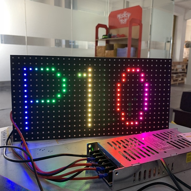 Shenzhen TP Cheap Price 1/4 Scan 320x160mm LED Screen Module P10 Outdoor LED Display Module