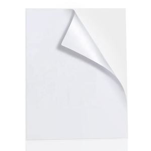 100 Hojas por Bolsa, Papel Autoadhesivo Mate Blanco para Impresión Digital de Inyección de Tinta A4 - Product Image 1