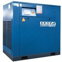 Compresseur d'air à vis électrique VSD stationnaire lubrifié Kaishan BMVF 37 kW, 6,5 bar~9 bar, avec moteur et cœur PLC, faible consommation d'énergie