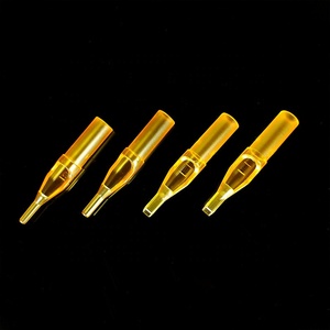 เข็ม<span class=keywords><strong>สัก</strong></span>ลายแบบใช้แล้วทิ้งปลายพลาสติกยี่ห้อ YABA Wholesale Golden Shark - Product Image 4