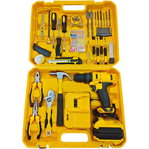 Set Trapano Cordless Cisivis 118 Pezzi a Doppia Velocità con Batteria al Litio 1800W, Utensile Industriale Fai-da-Te per Lavorazione Legno e Acciaio ODM - Product Image 3