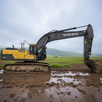 Excavatrices Volvo d'occasion pas chères EC210D, pelle hydraulique sur chenilles Volvo 210, poids opérationnel 21 tonnes