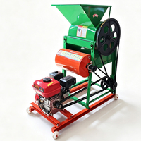 Machine électrique à décortiquer les cacahuètes, décortiqueuse d'arachides avec séparateur de coquilles pour usage agricole et domestique