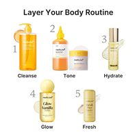 Brume parfumée pour cheveux et corps medicube Glow Vanilla, parfum vanille douce et crémeuse, avec niacinamide et acides hyaluroniques