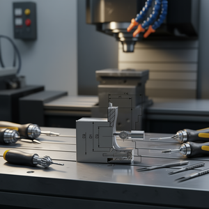 Mandrin de plateforme Fervi avec 4 griffes indépendantes pour usinage de précision - Product Image 3