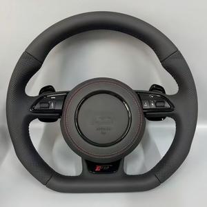 Volant en cuir directement de l'usine pour <span class=keywords><strong>Audi</strong></span> A3 A4 A5 A6 A7 Q3 Q5 S4 S5 RS7 – Pièces automobiles personnalisables en gros - Product Image 4