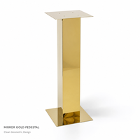 Nouveaux accessoires de mariage de style européen transfrontalier : marqueurs d'allée, décorations de chapelle et d'hôtel, modèle décoratif de fleur de table en acier inoxydable