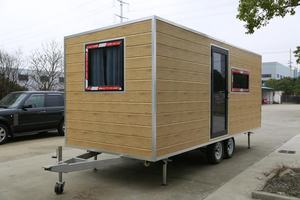 Rimorchio del contenitore di spedizione con casa del contenitore sulle ruote - Product Image 6