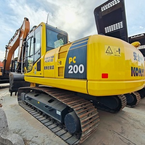 ข้อเสนอสุดคุ้ม คุณภาพสูง สภาพใหม่ 90% รถขุดตีนตะขาบมือสอง KOMATSU PC200 สำหรับขาย - Product Image 2