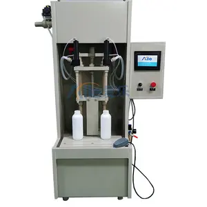 Electrical Loop Control Toilet Cleaner Automatic Four Heads Straight Anti-corrosion Filling Machine