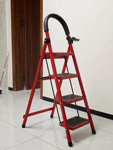 Escalera Plegable Económica, Ligera y Resistente, con Capacidad de Carga, Escalera para Biblioteca - Product Image 4