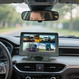 Nouvel écran de voiture MP5 IPS à 4 canaux de 7 pouces pour tableau de bord avec détection d'angle mort inversé et aide à l'inversion Garantie 1 an - Product Image 6