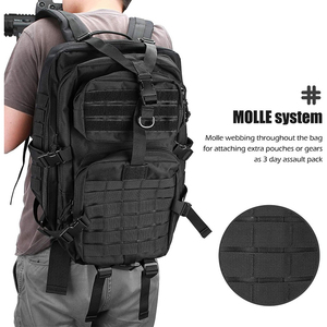 Mochila Táctica de Asalto de 50L de Gran Capacidad, Sistema MOLLE, Impermeable, para Supervivencia al Aire Libre, Bolsa de Emergencia - Product Image 3
