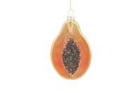 Bestverkochte handgemaakte gekleurde glazen artistieke kerstboomversieringen, fruitvormig, antiek, imitatie, retro, vintage afwerking, ambachtelijke producten