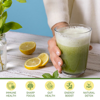 Collagène en poudre LIFEWORTH, marque privée, saveur originale au thé vert matcha