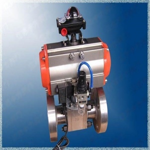 Válvula de Bola Neumática de Acero Inoxidable Q641N, Resistente a la Corrosión y a Altas Temperaturas, Sellado Hermético y Sin Fugas - Product Image 3
