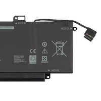 Batterie d'ordinateur portable de remplacement 7.6V 52Wh NF2MW G8F6M 85XM8 8W3YY CHWV6 GJD1V 11P1P pour Latitude 7400 9410 2-en-1