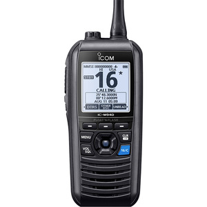 Radio VHF maritime portable Icom IC-M94D avec DSC et récepteur AIS, étanche, batterie rechargeable, 5W, portée 3-5 km - Product Image 4