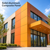 Panneau composite en aluminium (ACP) 4x8, revêtement PE, couleurs variées, résistant aux rayures, facile à nettoyer, pour porte d'armoire de cuisine