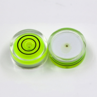Niveau à bulle double ligne de qualité industrielle, diamètre 20 mm, précision 0,5 mm et portée de mesure 10-15 m