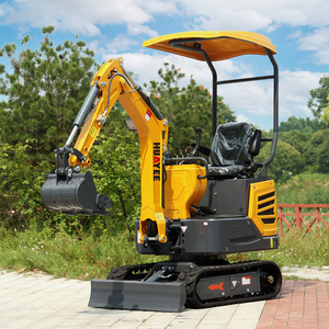 Mini-excavatrice hydraulique d'occasion de 1,2 tonne, robuste, avec livraison gratuite, certifiée CE EPA, pour travaux agricoles, sur chenilles - Product Image 1