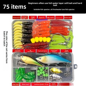 Ensemble de leurres souples artificiels <span class=keywords><strong>en</strong></span> acier inoxydable pour la pêche au crapaud et au poisson-serpent, kit complet - Product Image 3