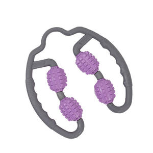 SHENGDE Mini mujer portátil Circular relajante equipo para mano pierna cuerpo ejercicio PVC ABS adultos Yoga palo de masaje - Product Image 4