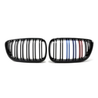 Grille avant de voiture à double lamelles en ABS trois couleurs pour Série 2 F22 F23 2014-2016