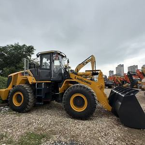 Chargeuse sur pneus d'occasion Liugong <span class=keywords><strong>856H</strong></span> populaire, poids opérationnel 17 tonnes, moteur Cummins, idéale pour les projets de construction en port et en chantier - Product Image 6