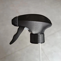 Pulvérisateur en plastique anti-enfants bien conçu 28/410 avec bouton de verrouillage pour enfants, déclencheur noir pour bouteilles, résistant aux produits chimiques pour enfants